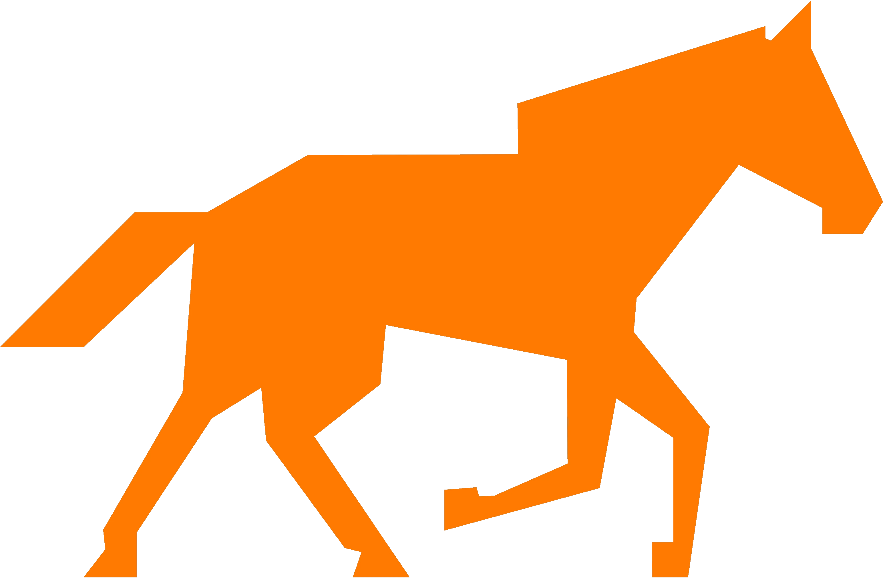 Hitch horse brand icon